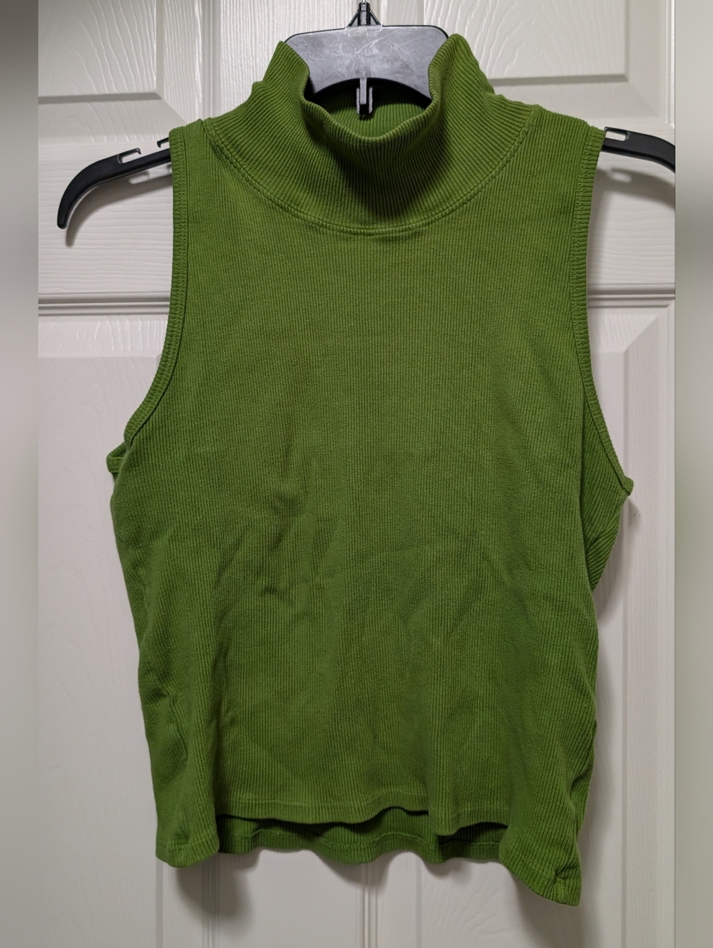 Big Bud Press Many Colors Rib Turtleneck Tank Top Green Size Large L
